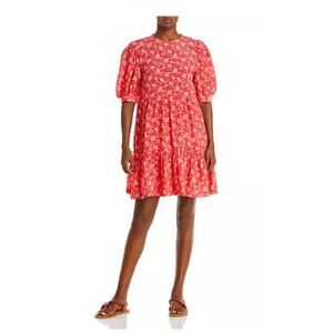 Sea New York Josefine Floral‎ Printed Silk Dress Size Medium NWT